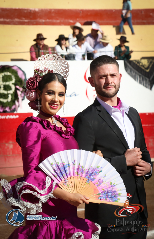 Manola del Día de los Pollos del Carnaval de Atulán de Navarro