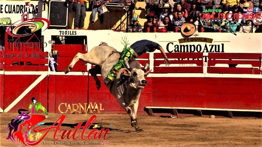 Toro de Once Jaripeo Carnaval de Autlán de Navarro Jalisco